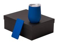 Подарочный набор с термокружкой и повербанком С1, 5000 mAh, синий , размер 5000 mAh
