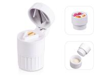 Футляр для мелочей с измельчителем Avicenna, белый