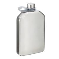 Фляга S.Quire 0,24 л, сталь, серебристая, матовая