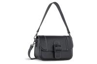 Сумка женская наплечная BUGATTI Zita, черная, полиуретан, 22 x 10 x 15 см