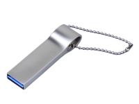 USB 3.0-флешка на 16 Гб с мини чипом, компактный дизайн, боковое отверстие для цепочки , размер 16Gb