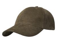 Hutton 6-панельная бейсболка из переработанного хлопка - Зеленый лесной