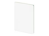 Бизнес-тетрадь А5 Pragmatic Contrast, 40 листов в клетку, белый с салатовым срезом