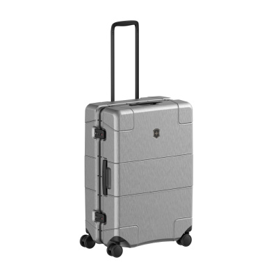 Чемодан VICTORINOX Lexicon Framed, серебристый, 100% поликарбонат Makrolon, 46x28x68 см, 72 л