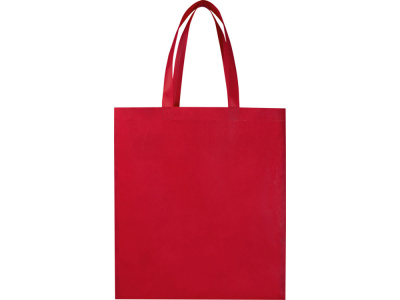 Экосил эко-сумка с ластовицей из нетканого материала, переработанного по стандарту GRS, объемом 12 л, красный