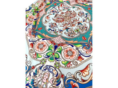 Платок Шедевры русских эмальеров