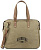 Сумка KLONDIKE DAWSON «Payton», хлопок/натуральная кожа в цвете хаки, 35,5 x 31 x 11 см