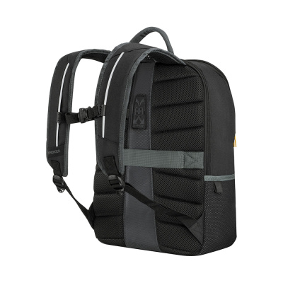 Рюкзак WENGER Move 16", чёрный, переработанный ПЭТ, 33 x 19 x 44 см, 22 л