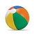 Мяч надувной пляжный многоцветный