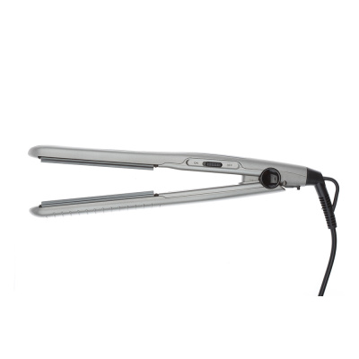 Щипцы-гофре для волос DEWAL BEAUTY Dark Charm, 25x110 мм, 30 Вт, серые