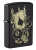 Зажигалка ZIPPO Gambling Design с покрытием Black Matte, латунь/сталь, чёрная, матовая, 38x13x57 мм