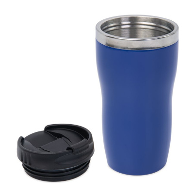 Термокружка  PROMO;  450 мл; синий; металл