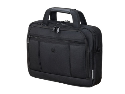 Портфель TORBER ВОЯЖ для ноутбука 14-16'', черный, баллистический нейлон, 41 x 12 x 30 см, 11 л