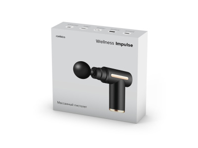 Массажер Rombica Wellness Impulse. Цвет черный (Р)