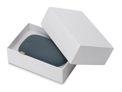 Внешний аккумулятор в форме камня Stone, 7800 mAh, темно-серый , размер 7800 mAh