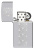 Зажигалка ZIPPO Slim® Honeycomb Design с покрытием High Polish Chrome, латунь/сталь, серебристая, 29x10x60 мм