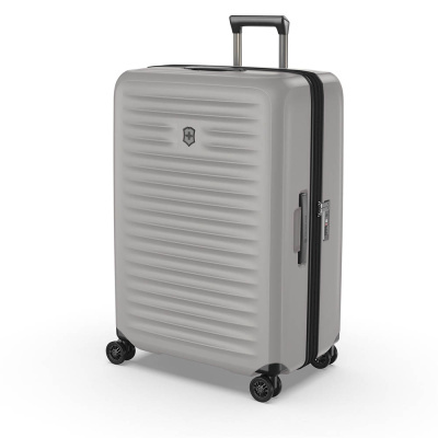Чемодан VICTORINOX Airox Advanced, серо-белый матовый, 100% поликарбонат Makrolon, 50x32x75 см, 103