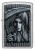 Зажигалка ZIPPO Grim Beauty с покрытием Street Chrome, латунь/сталь, серебристая, матовая, 38x13x57 мм
