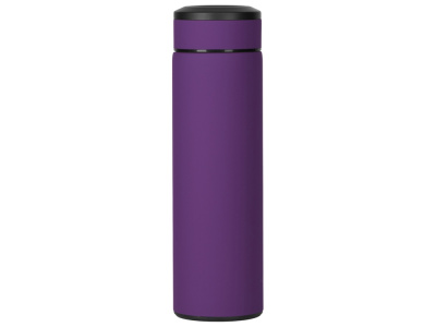 Вакуумный термос Vacuum Flask C1, soft touch, 420мл, фиолетовый