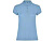 Рубашка поло Star женская, небесно-голубой , размер L
