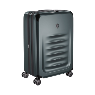 Чемодан VICTORINOX Spectra™ 3.0 Exp. Medium Case, темно-зеленый, поликарбонат Sorplas™, 46x30x69 см, 81 л
