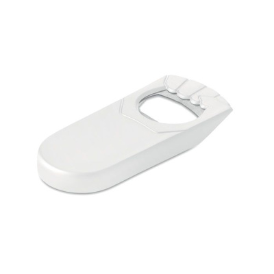 Открывалка с пробкой для бутылки белый