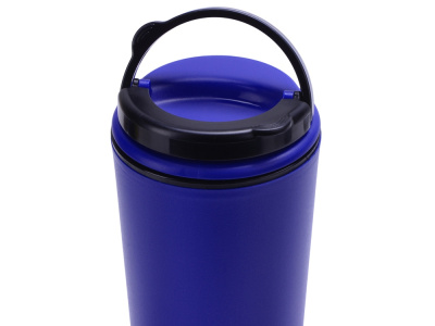 Стакан-тамблер Moment с кофейной крышкой, 350 мл, синий