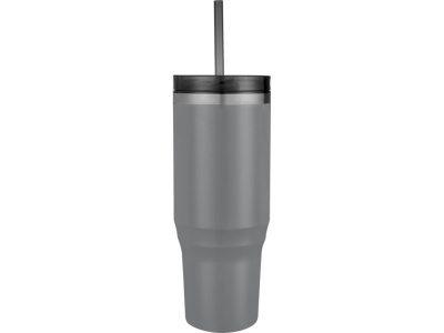 Melbourne кружка 1200 мл, сертифицированная согласно RCS, с соломинкой - Серый