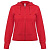 Толстовка женская Hooded Full Zip красная