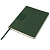 Бизнес-блокнот "Tweedi", 150х180 мм, темно-зеленый, кремовая бумага, гибкая обложка, в линейку