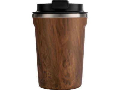 Термокружка CAFe COMPACT, 380 мл, wood