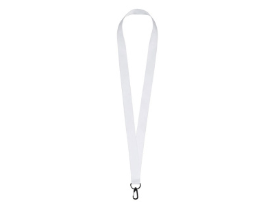 Ланъярд 2 см под сублимацию с трендовым карабином, черный