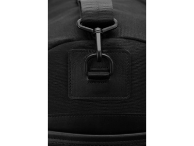 Дорожная сумка Реген, черный , размер С лого