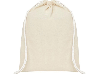 Рюкзак со шнурком Tenes из хлопка плотностью 140 г/м2, natural