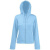 Толстовка "Lady-Fit Hooded Sweat Jacket", небесно-голубой_XS, 75% х/б, 25% п/э, 280 г/м2 Толстовка "Lady-Fit Hooded Sweat Jacket", небесно-голубой_XS, 75% х/б, 25% п/э, 280 г/м2
