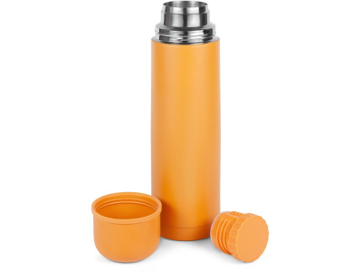 Термос Relaxika 101 (1 литр), желтый (без лого) , размер 1000