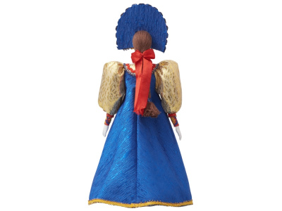 Подарочный набор: кукла фарфоровая, крем-мед, красный