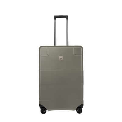 Чемодан VICTORINOX Lexicon, серый, 100% поликарбонат, 45x28x68 см, 73 л