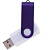 Флешка TWIST WHITE COLOR Белая с фиолетовым 4015.11.16ГБ
