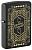 Зажигалка ZIPPO Lines Design с покрытием Black Matte, латунь/сталь, черная, матовая, 38x13x57 мм