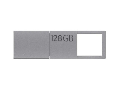 USB 3.0-флешка на 128 Гб с разъемами USB-A и Type-C, серебристый , размер 128Gb