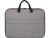 Эко- чехол для ноутбука Libra 2 в 1 из переработанного пластика, серый яркий