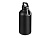 Матовая спортивная бутылка Hip S с карабином и объемом 400 мл, черный