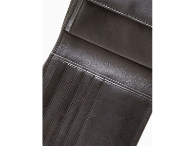 Портмоне BUGATTI АТЛАНТА | ATLANTA, чёрное, натуральная воловья кожа, 10,5х2х12,5 см