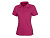 Calgary женская футболка-поло с коротким рукавом, фуксия , размер XL