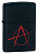 Зажигалка ZIPPO Classic с покрытием Black Matte, латунь/сталь, чёрная, матовая, 38x13x57 мм