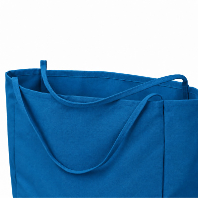 Шоппер-оверсайз Grossbag из переработанного хлопка 340 г, синий