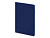 Бизнес-тетрадь А5 Pragmatic Contrast, 40 листов в клетку, темно-синий с синим срезом