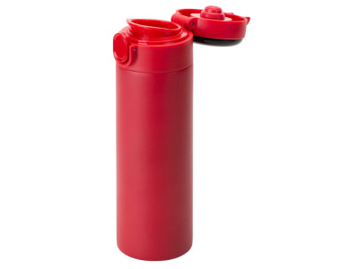 Вакуумная термокружка Waterline с медной изоляцией Bravo, 400 мл, тубус, красный