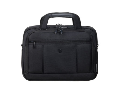 Портфель TORBER ВОЯЖ для ноутбука 14-16'', черный, баллистический нейлон, 41 x 12 x 30 см, 11 л